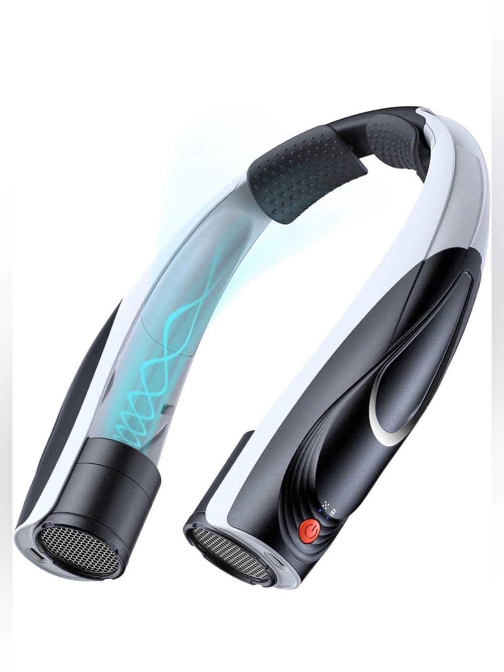 Rechargeable portable neck fan